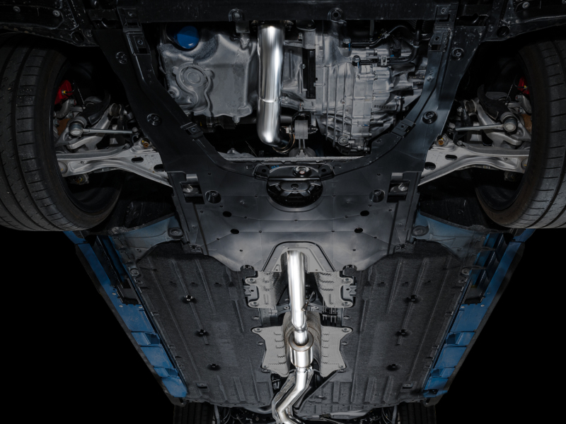 Honda Civic Type R Performance Exhaust - AWE Tuning - Cat Back Touring - Triple Diamond Black - `23-`27